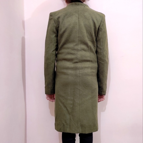 🌈Dresses Fashion olive Green Onto Better Things Overcoat - Picture 6 of 8